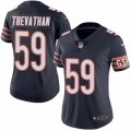 Women's Nike Chicago Bears #59 Danny Trevathan Limited Navy Blue Rush NFL Jersey