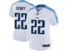 Women Nike Tennessee Titans #22 Derrick Henry Vapor Untouchable Limited White NFL Jersey