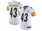 Women Nike Pittsburgh Steelers #43 Troy Polamalu Vapor Untouchable Limited White NFL Jersey