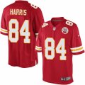 Mens Nike Kansas City Chiefs #84 Demetrius Harris Limited Red Team Color NFL Jersey