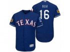Mens Texas Rangers #16 Ryan Rua 2017 Spring Training Flex Base Authentic Collection Stitched Baseball Jersey