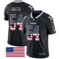 Nike Cowboys #54 Jaylon Smith Black USA Flash Fashion Limited Jersey