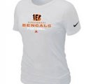 Women Cincinnati Bengals White T-Shirt