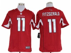 Nike NFL Arizona Cardinals #11 Larry Fitzgerald Red Game Jerseys