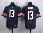Nike Chicago Bears #13 Kevin White Navy Blue jerseys(Elite)