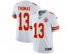 Nike Kansas City Chiefs #13 DeAnthony Thomas Vapor Untouchable Limited White NFL Jersey