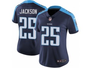 Women Nike Tennessee Titans #25 Adoree\' Jackson Vapor Untouchable Limited Navy Blue Alternate NFL Jersey