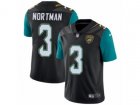 Nike Jacksonville Jaguars #3 Brad Nortman Vapor Untouchable Limited Black Alternate NFL Jersey