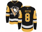 Adidas Men Pittsburgh Penguins #8 Mark Recchi Black Alternate Authentic Stitched NHL Jersey