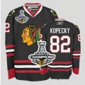 nhl jerseys chicago blackhawks #82 kopecky black[2013 Stanley cup champions]