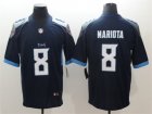 Nike Tennessee Titans #8 Marcus Mariota Navy New 2018 Vapor Untouchable