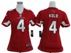 Nike Women nfl Arizona Cardinals #4 Kevin Kolb Red jerseys