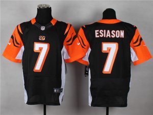 Nike NFL Cincinnati Bengals #7 Boomer Esiason black jerseys(Elite)