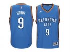Mens Oklahoma City Thunder #9 Jerami Grant adidas Light Blue New Swingman Road Jersey