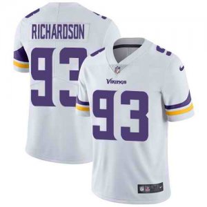 Nike Vikings #93 Sheldon Richardson White Vapor Untouchable Limited Jersey