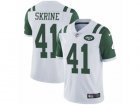 Mens Nike New York Jets #41 Buster Skrine Vapor Untouchable Limited White NFL Jersey