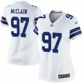 Women's Nike Dallas Cowboys #97 Terrell McClain Limited White NFL Jersey