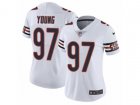 Women Nike Chicago Bears #97 Willie Young Vapor Untouchable Limited White NFL Jersey