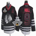 nhl jerseys chicago blackhawks #9 hull black ice[2013 stanley cup champions]