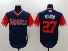 Angels #27 Mike Trout KIIIIID Navy 2018 Players Weekend Authentic Team Jersey