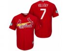 Mens St.Louis Cardinals #7 Matt Holliday 2017 Spring Training Cool Base Stitched MLB Jersey