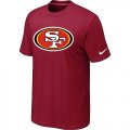 Nike San Francisco 49ers Sideline Legend Authentic Logo Dri-FIT T-Shirt Red