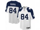 Youth Nike Dallas Cowboys #84 James Hanna Game White Throwback Alternate NFL Jersey
