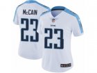 Women Nike Tennessee Titans #23 Brice McCain Elite White NFL Jersey