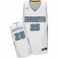 Mens Adidas Denver Nuggets #25 Malik Beasley Swingman White Home NBA Jersey