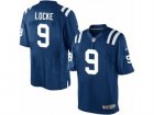 Mens Nike Indianapolis Colts #9 Jeff Locke Limited Royal Blue Team Color NFL Jersey