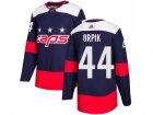 Men Adidas Washington Capitals #44 Brooks Orpik Navy Authentic 2018 Stadium Series Stitched NHL Jersey
