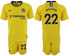 2018-19 Chelsea 22 WILLIAN Away Soccer Jersey