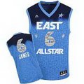 2012 All-Star Miami Heat #6 LeBron James Eastern Blue