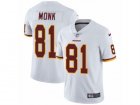 Mens Nike Washington Redskins #81 Art Monk Vapor Untouchable Limited White NFL Jersey