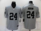 Nike Raiders #24 Johnathan Abram Gray Inverted Legend Limited Jersey