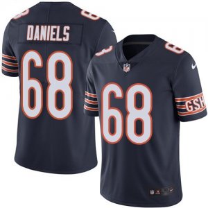 Nike Bears #68 James Daniels Navy Color Rush Limited Jersey