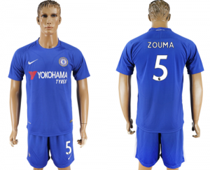 2017-18 Chelsea 5 ZOUMA Home Soccer Jersey