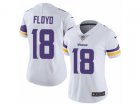 Women Nike Minnesota Vikings #18 Michael Floyd Vapor Untouchable Limited White NFL Jersey