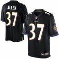 Mens Nike Baltimore Ravens #37 Javorius Allen Limited Black Alternate NFL Jersey