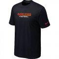 Nike San Francisco 49ers Sideline Legend Authentic Font T-Shirt Black
