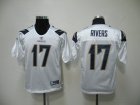youth nfl sandiego chargers #17 rivers white