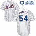 Mens Majestic New York Mets #54 Stolmy Pimentel Authentic White Home Cool Base MLB Jersey