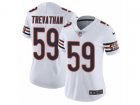 Women Nike Chicago Bears #59 Danny Trevathan Vapor Untouchable Limited White NFL Jersey