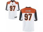 Nike Cincinnati Bengals #97 Geno Atkins white Game jerseys