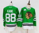 Blackhawks #88 Patrick Kane Green Adidas Jersey