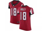 Nike Atlanta Falcons #18 Calvin Ridley Red Team Color Men Stitched NFL Vapor Untouchable Elite Jersey