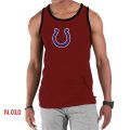 Nike NFL Indianapolis Colts Sideline Legend Authentic Logo men Tank Top Red