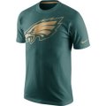 NFL Men's Philadelphia Eagles Nike Midnight Green Championship Drive Gold Collection Performance T-Shirt