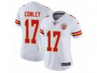 Women Nike Kansas City Chiefs #17 Chris Conley Vapor Untouchable Limited White NFL Jersey