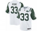 Mens Nike New York Jets #33 Jamal Adams Limited White NFL Jersey